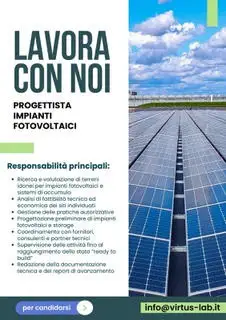 DIAm offerta di lavoro Virtual-Lab